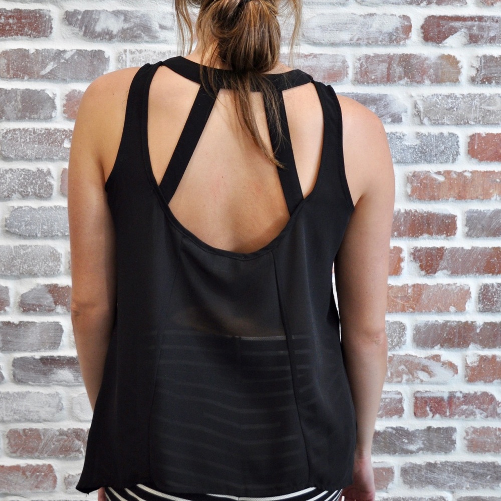 Basic Black Tank - Picture 2 of 4